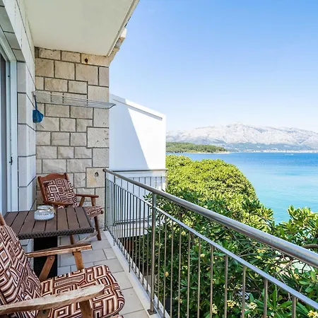 Apartman Nikolina Lu - Studio With Sea View 3 Adults Lumbarda
